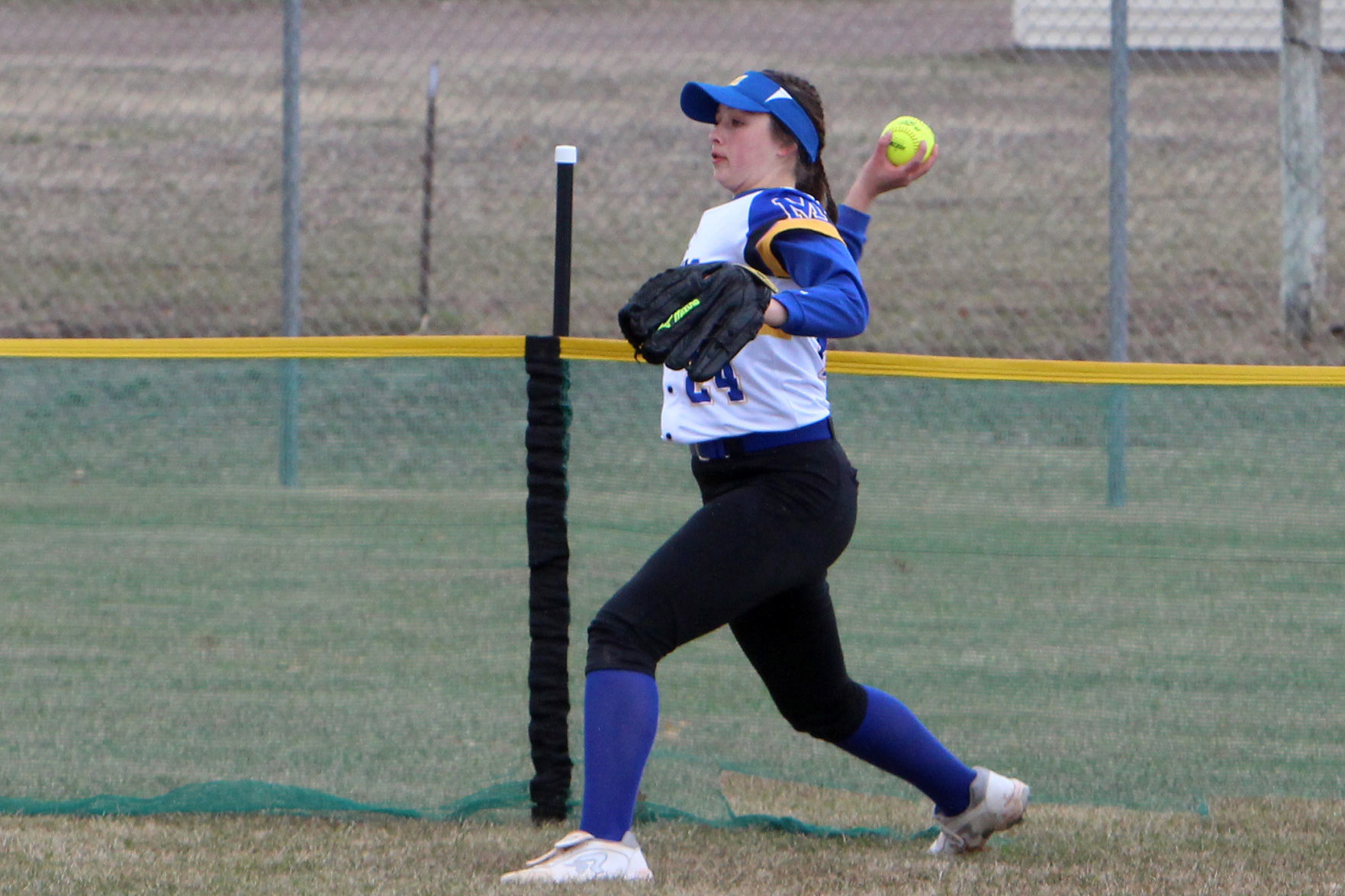 Fall Creek at McDonell softball 4-18-19